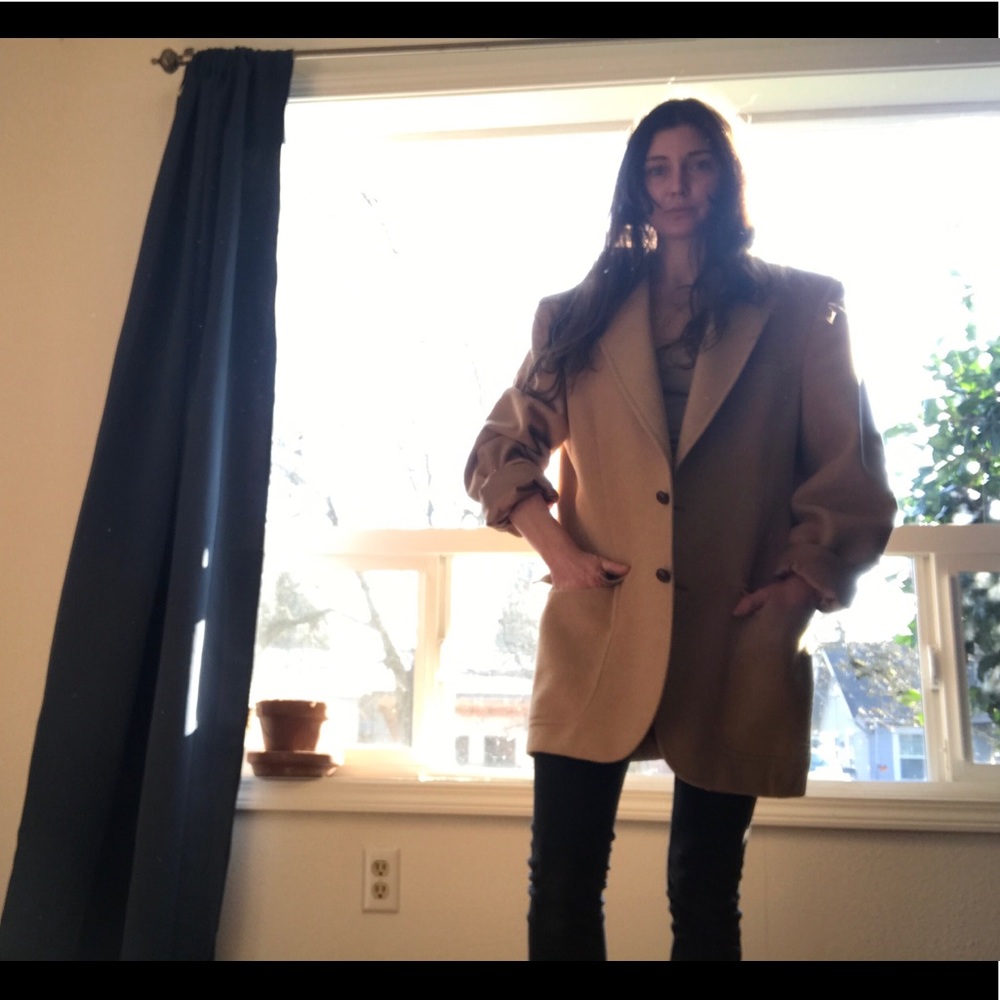 Hastings 100% camel hair blazer